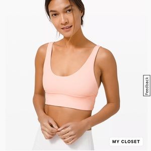 LuluLemon Ballet Slipper/White Reversible Bra